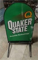 DST Quaker State Curb Sign
