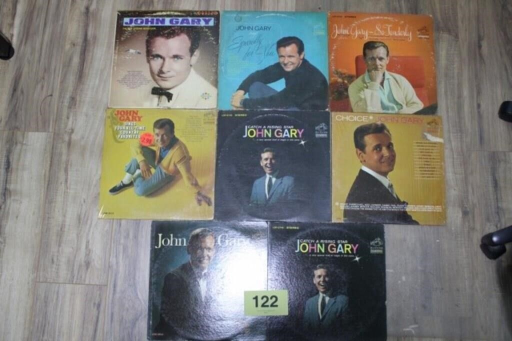 EIGHT JOHN GARY ALBUMS