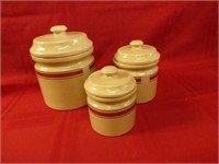 Canister 3 pc set.