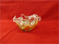 Art glass bowl.