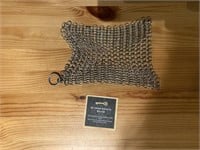 Lee Valley Chain Mail Cast Iron Scrubber