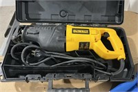 DeWalt Reciprocating Saw with Blades. Like new.