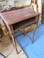 vintage wood wooden desk