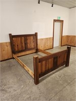 Brand new reclaimed barnwood queen bed