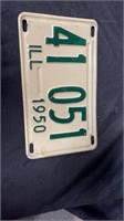 1950 illinois plate