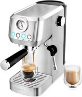1 CASABREWS Espresso Machine 20 Bar, Professional