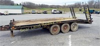 20' PINTLE HITCH TRAILER