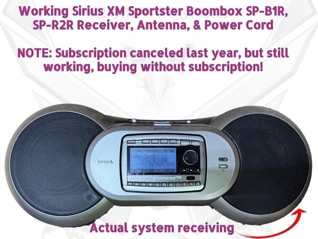 WORKING Sirius Sportster 5 & Boombox Antenna Power