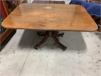 Pedestal Table on Casters