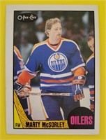 Marty McSorley 1987-88 O-Pee-Chee Rookie Card