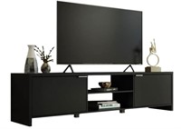 Madesa TV Stand, Wooden, 18'' H x 15'' D x 71'' L