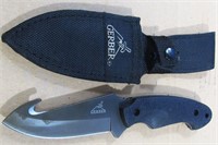 GERBER GUT BLADE HOOK KNIFE WITH NYLON SHEATH