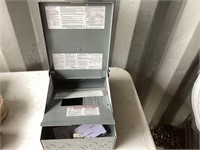 SQUARE D BREAKER BOX