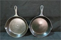 (2X) WAGNER #8 CAST IRON SKILLET