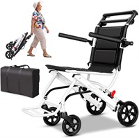 UU-ZHANG Lightweight Transport Wheelchair