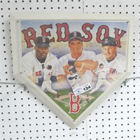 Boston Red Sox Home Plate Plaque