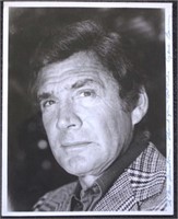 Gene Barry (1919-2009) signed Photo