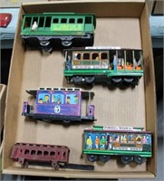 Tin & Metal Train Cars