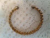 Small Goldtone Cuff Bracelet