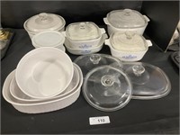 Corning Ware Casserole Dishes With Lids.