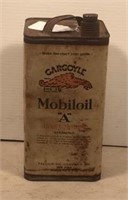 Mobiloil "A" can
