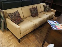 Four-cushion Asian-style sofa (back leg