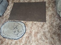 Two Throw Rugs
