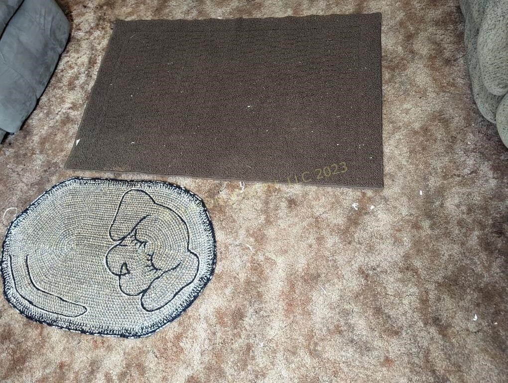 Two Throw Rugs