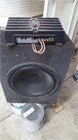 12in subwoofer with amp