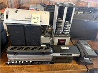*LOT*ASST A/V COMPONENTS, PAGING SYSTEM & MISC