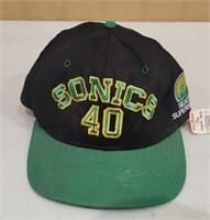 Sonics #40 NBA Snapback with Tags