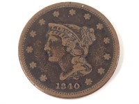 1840 Large Cent, Small Date