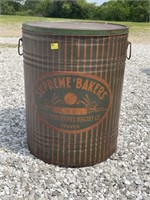 Vintage Supreme Bakers Tin