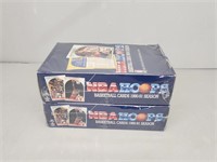 2 Factory Sealed Boxes 1990-91 Hoops Basketball