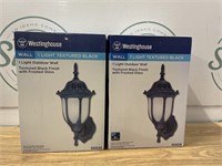 2 Westinghouse outdoor wall light 1 per box