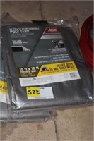 10 X 12 REVERSIBLE POLY TARP