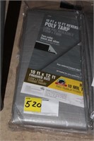 10 X 12 REVERSIBLE POLY TARP