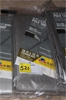 10 X 12 REVERSIBLE POLY TARP