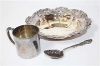 Silver Plated Towle Bowl, Oneida
