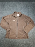 Vintage Columbia fleece zip up jacket, size medium