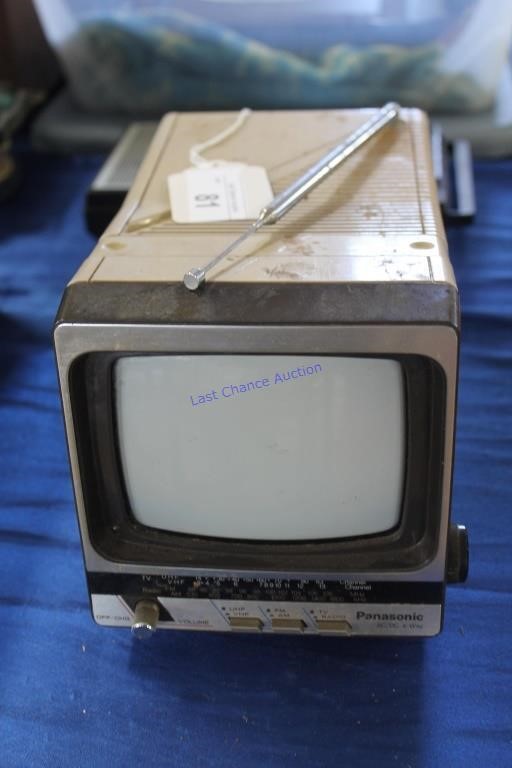 Vintage Panasonic Portable Television