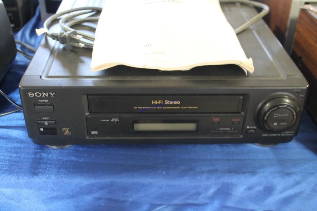 Sony SLV-620HS VHS HiFi Stereo VCR