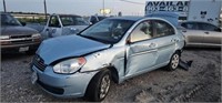 2010 Hyun Accent KMHCN4AC0AU48501 Accident