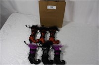 Set of 6 Witch Boots