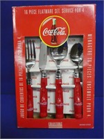 Coca Cola 16 Pcs Flatware Set