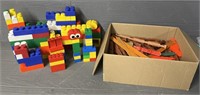 Lincoln Logs & Big Legos