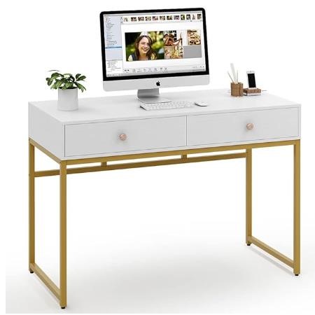 Tribesigns Computer Desk, Modern Simple 47 inch