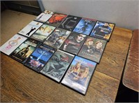 15 DVD's