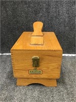 Griffin Shinemaster Old Shoeshine Wood Box