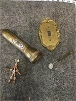 Old Metal Items Incl. Ray-O-Vac Flashlight
